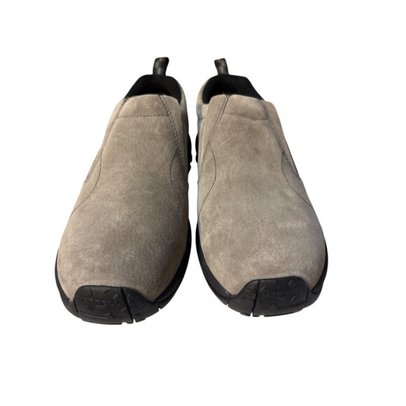 Merrell Mens Jungle Moc Slip-On Shoes Suede Light Taupe Size 9 Durable Sole - Picture 2 of 8